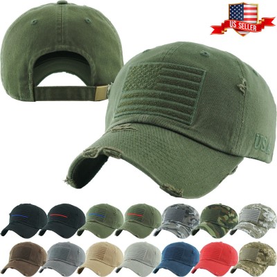Tactical Operator Hat Special Forces USA Flag Army Military Patch Cap  eb-82965493